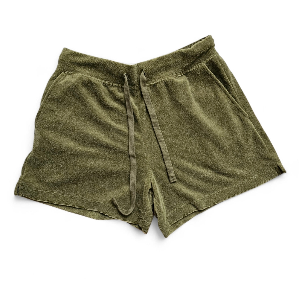 NWOT Uniqlo Olive Women's Airism Terry Shorts